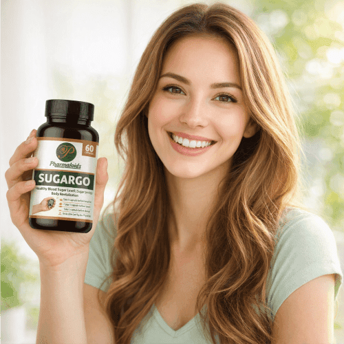 Pharmaloids SugarGo Capsules Pack of 4 (60 Capsules Each) - Ayurvedic Blood Sugar Support & Diabetic Neuropathy Relief