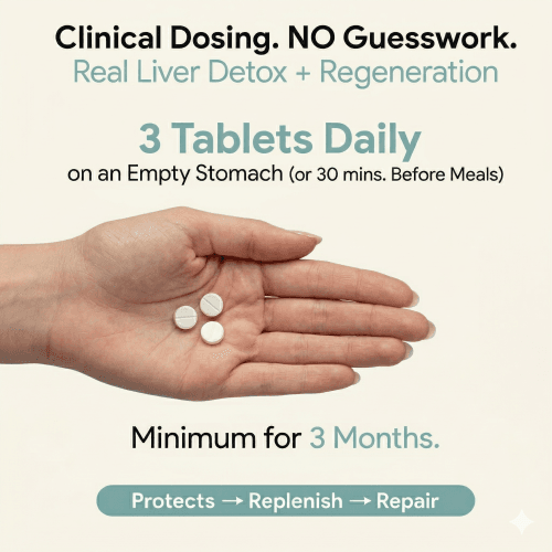 Vaibhav Herbal Yakrit Sanjeevani Tablets indicating how to take this product