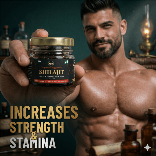 Shudh Himalayan Shilajit Resin Increases Strength & Stamina